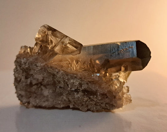 Smoky Quartz Cluster - C