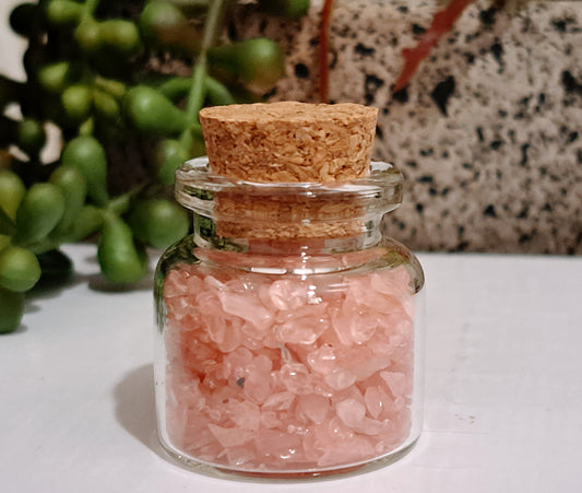 Fairy Jar ~ Rose Quartz