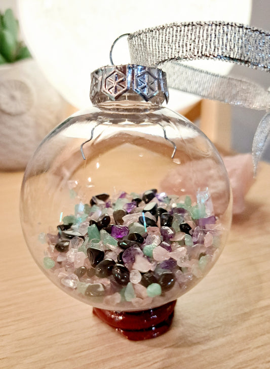 Crystal Christmas Bauble ~ Fairy Dust